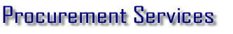 Procurement Services